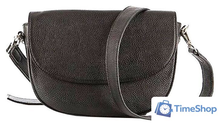 Женская сумка Poshete 845-SJ7306OL-BLK (черный) - Изображение №1 — Интернет-магазин Time-Shop