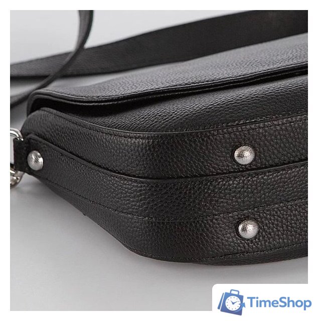 Женская сумка Poshete 845-SJ7306OL-BLK (черный) - Изображение №4 — Интернет-магазин Time-Shop