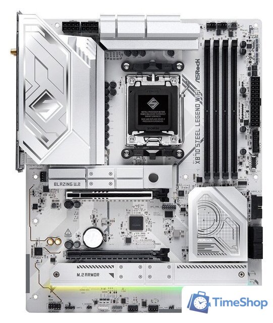 Материнская плата ASRock X870 Steel Legend WiFi - Изображение №1 — Интернет-магазин Time-Shop