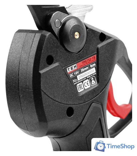 Секатор TEH TPS732-1B (с 1-им АКБ, кейс) - Изображение №6 — Интернет-магазин Time-Shop