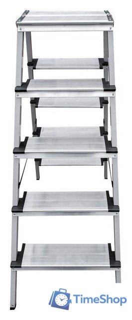 Лестница-стремянка Новая высота NV 1147 (2x5 ступеней) - Изображение №9 — Интернет-магазин Time-Shop