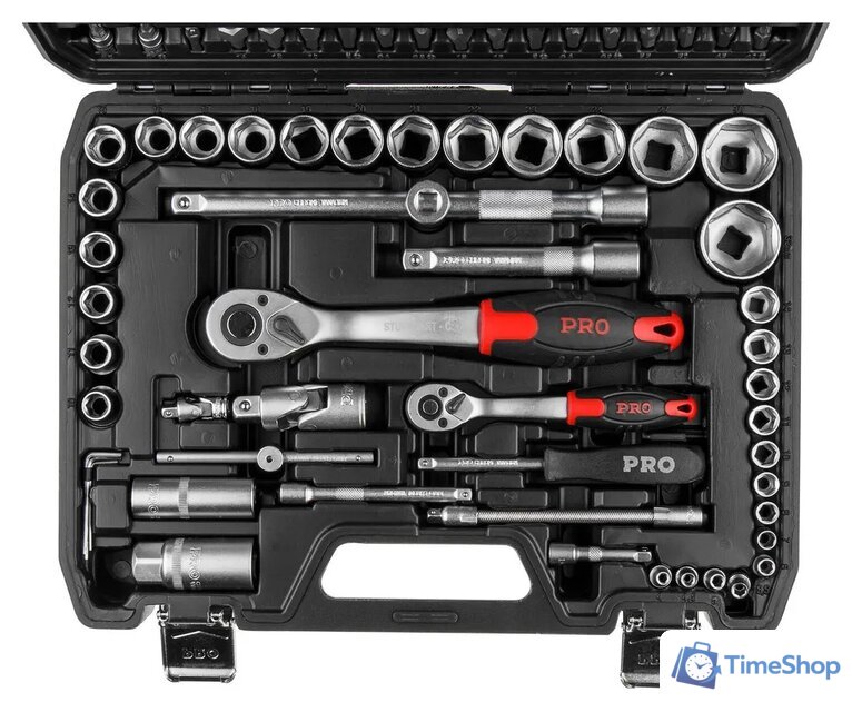 Универсальный набор инструментов PRO Startul Stuttgart PRO-094S (94 предмета) - Изображение №4 — Интернет-магазин Time-Shop