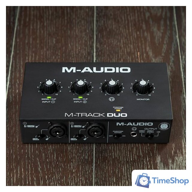 Аудиоинтерфейс M-Audio M-Track Duo - Изображение №10 — Интернет-магазин Time-Shop