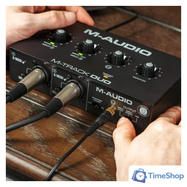 Аудиоинтерфейс M-Audio M-Track Duo - Изображение №11 — Интернет-магазин Time-Shop