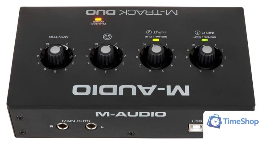Аудиоинтерфейс M-Audio M-Track Duo - Изображение №5 — Интернет-магазин Time-Shop