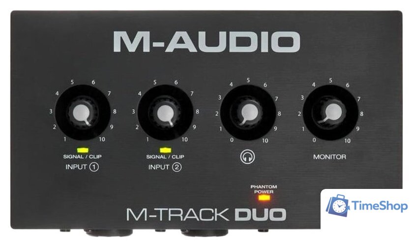 Аудиоинтерфейс M-Audio M-Track Duo - Изображение №1 — Интернет-магазин Time-Shop