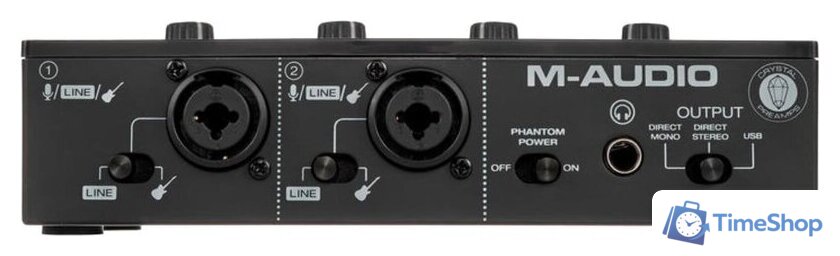 Аудиоинтерфейс M-Audio M-Track Duo - Изображение №6 — Интернет-магазин Time-Shop