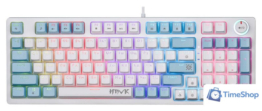 Клавиатура Defender Hawk GK-418 (белый, Outemu Red) - Изображение №1 — Интернет-магазин Time-Shop