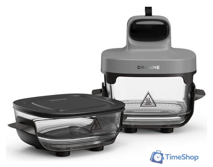 Аэрогриль (аэрофритюрница) Dreame Air Fryer PT60 (серый) - Изображение №8 — Интернет-магазин Time-Shop