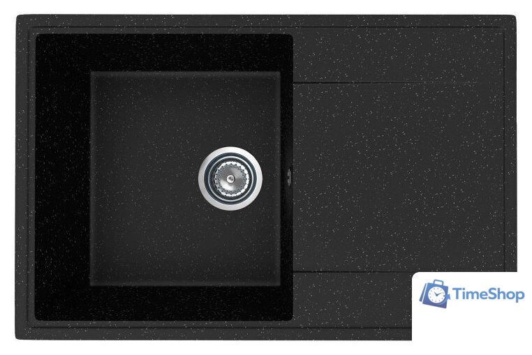 Кухонная мойка Mixline ML-GMU07 556736 (черный камень) - Изображение №1 — Интернет-магазин Time-Shop