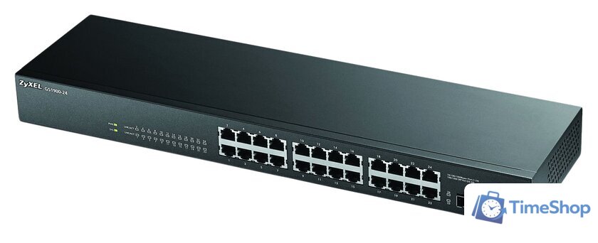 Управляемый коммутатор уровня 2+ Zyxel GS1900-24 - Изображение №1 — Интернет-магазин Time-Shop