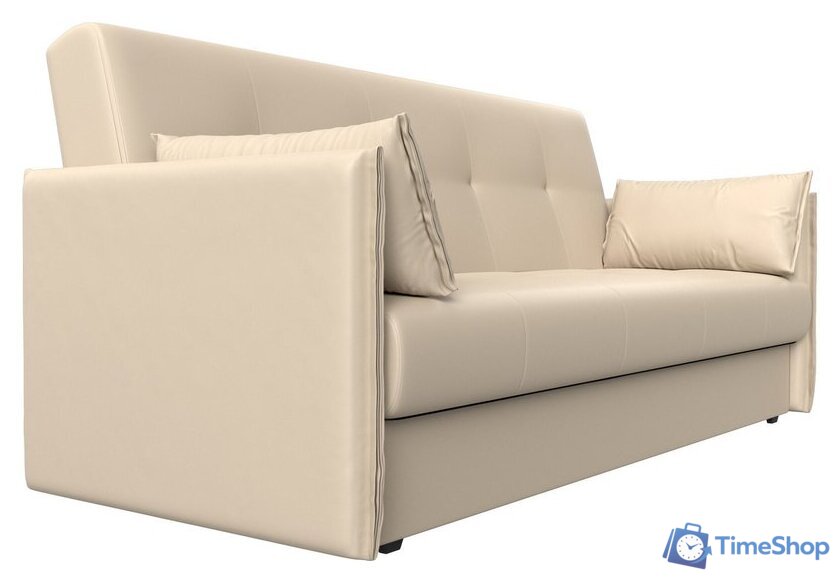 Диван Лига диванов Лига-018 117883 (экокожа бежевый) - Изображение №4 — Интернет-магазин Time-Shop