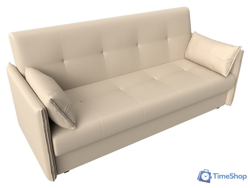 Диван Лига диванов Лига-018 117883 (экокожа бежевый) - Изображение №3 — Интернет-магазин Time-Shop