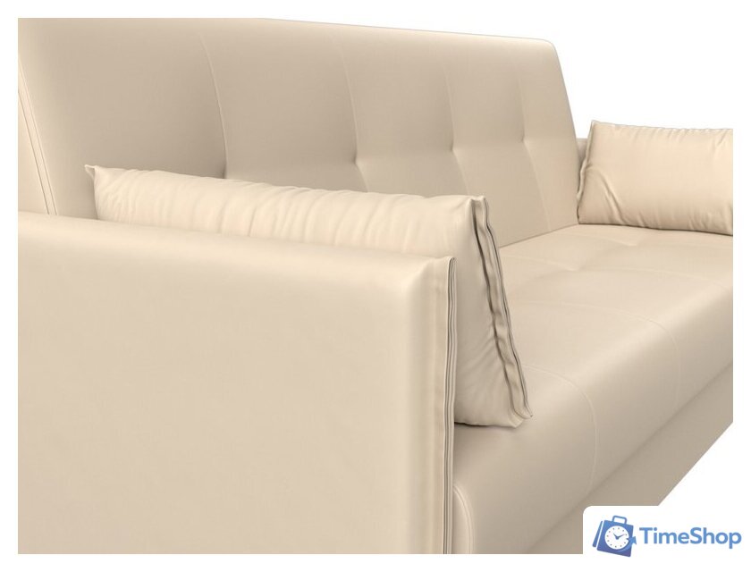 Диван Лига диванов Лига-018 117883 (экокожа бежевый) - Изображение №5 — Интернет-магазин Time-Shop