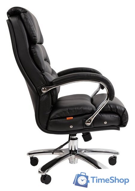 Офисное кресло CHAIRMAN 409 (экопремиум черный) - Изображение №3 — Интернет-магазин Time-Shop