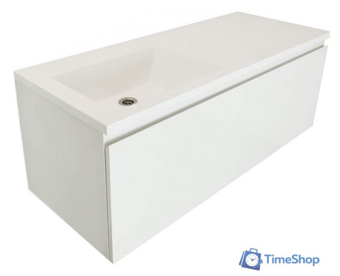  Эстет Тумба Dallas Luxe ФР-00001931 с умывальником Dallas 120 (правая) - Изображение №1 — Интернет-магазин Time-Shop