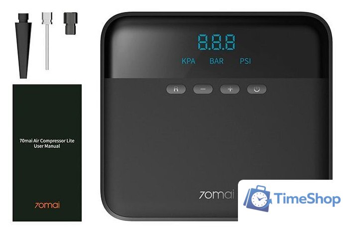 Автомобильный компрессор 70mai Air Compressor Lite Midrive TP03 - Изображение №2 — Интернет-магазин Time-Shop