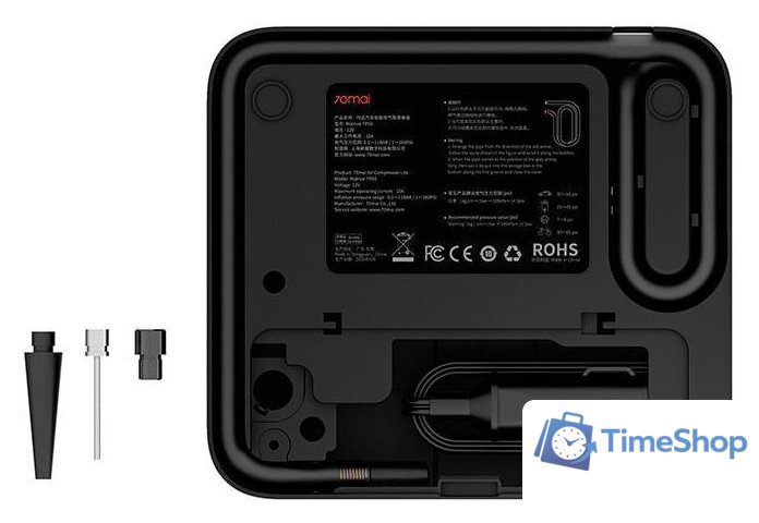 Автомобильный компрессор 70mai Air Compressor Lite Midrive TP03 - Изображение №3 — Интернет-магазин Time-Shop