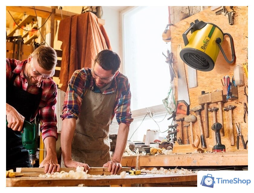 Электрическая тепловая пушка Ballu Prorab-2 BHP-P2-5 - Изображение №4 — Интернет-магазин Time-Shop