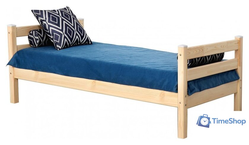 Кровать Мебельград Соня пакет №1 (без основания, массив сосны прозрачный лак) - Изображение №1 — Интернет-магазин Time-Shop