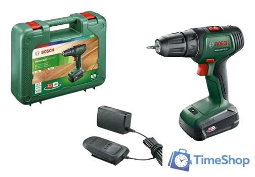 Дрель-шуруповерт Bosch UniversalDrill 18V 06039D4001 (с 1-им АКБ, кейс) - Изображение №1 — Интернет-магазин Time-Shop