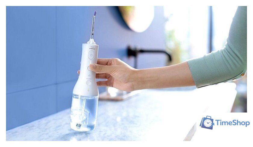 Электрическая зубная щетка и ирригатор Philips Sonicare Cordless Power Flosser HX3886/41 - Изображение №7 — Интернет-магазин Time-Shop