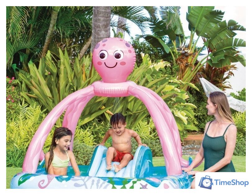 Игровой центр  Intex Дружелюбный осьминог 56138 (234х183 см) - Изображение №9 — Интернет-магазин Time-Shop