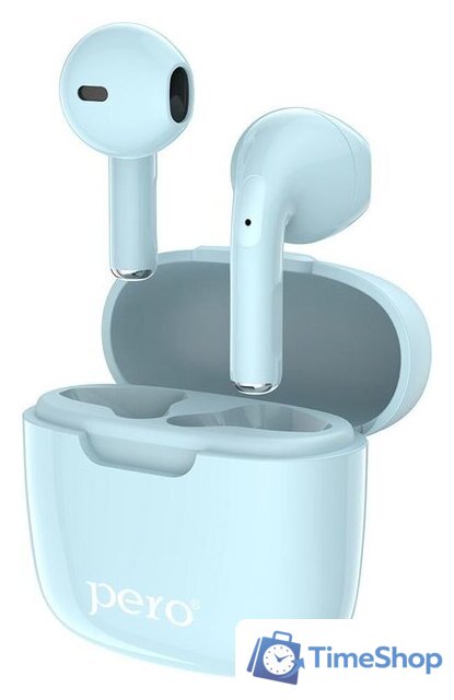 Наушники Pero TWS05 Colorful (голубой) - Изображение №2 — Интернет-магазин Time-Shop