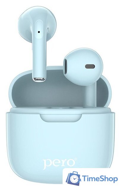 Наушники Pero TWS05 Colorful (голубой) - Изображение №1 — Интернет-магазин Time-Shop