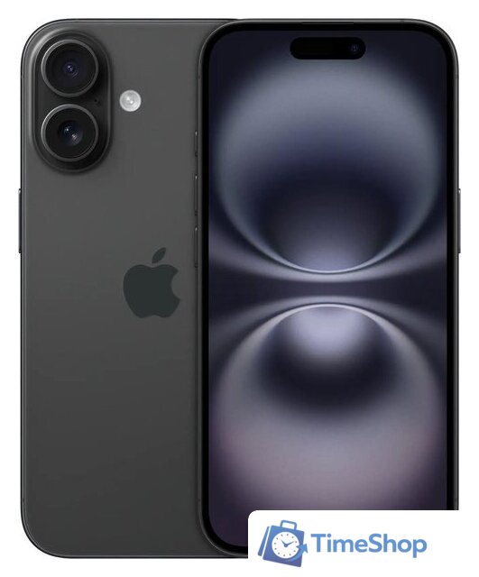 Телефон Apple iPhone 16 128GB (черный) - Изображение №1 — Интернет-магазин Time-Shop
