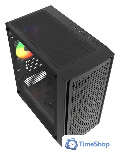 Корпус Powercase Mistral Micro EM20 CMMEM20B-L3 - Изображение №2 — Интернет-магазин Time-Shop