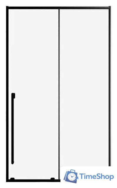 Душевая дверь Allen Brau Priority Fantasy 2.0 3.11006.31 312656 (черный матовый) - Изображение №1 — Интернет-магазин Time-Shop