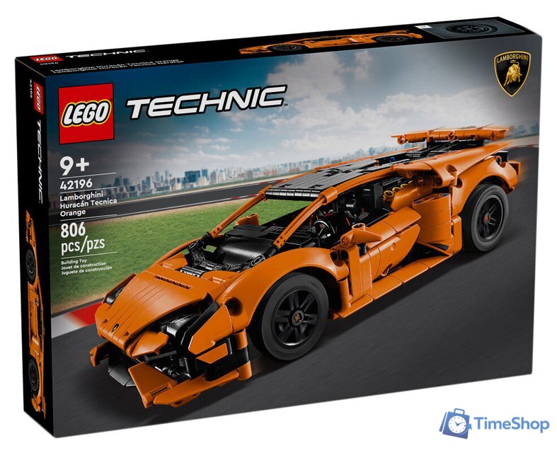 Конструктор LEGO Technic 42196 Lamborghini Huracan Tecnica Orange - Изображение №1 — Интернет-магазин Time-Shop