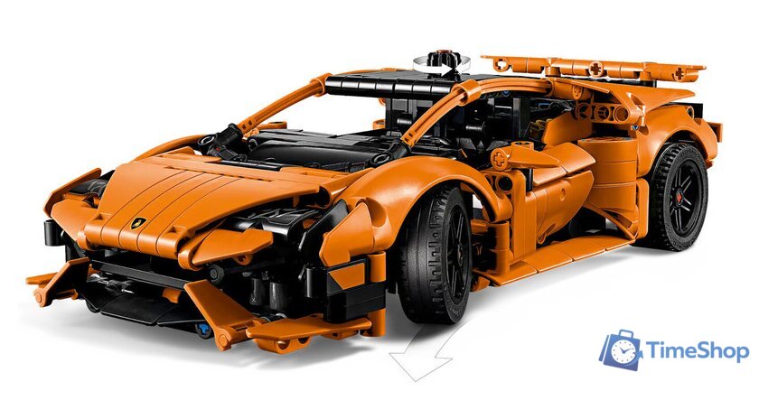 Конструктор LEGO Technic 42196 Lamborghini Huracan Tecnica Orange - Изображение №6 — Интернет-магазин Time-Shop