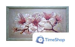 Картина Декарт Цветы на ветке розовый декор 8Л0475 (в раме) - Изображение №1 — Интернет-магазин Time-Shop