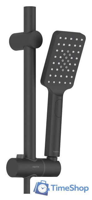 Душевой гарнитур  Aquatek Лира AQ2018MB (черный матовый) - Изображение №2 — Интернет-магазин Time-Shop