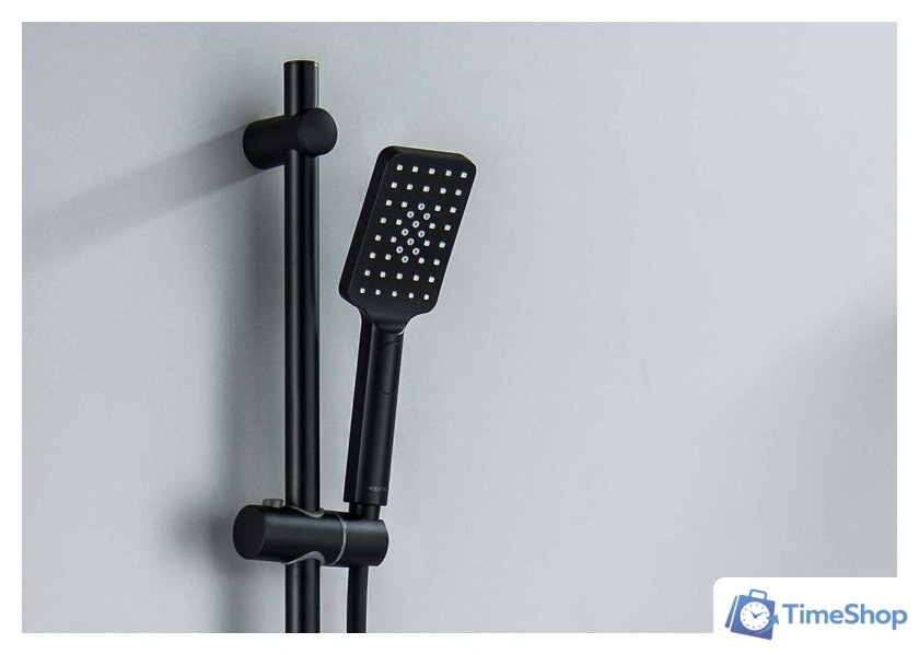 Душевой гарнитур  Aquatek Лира AQ2018MB (черный матовый) - Изображение №3 — Интернет-магазин Time-Shop