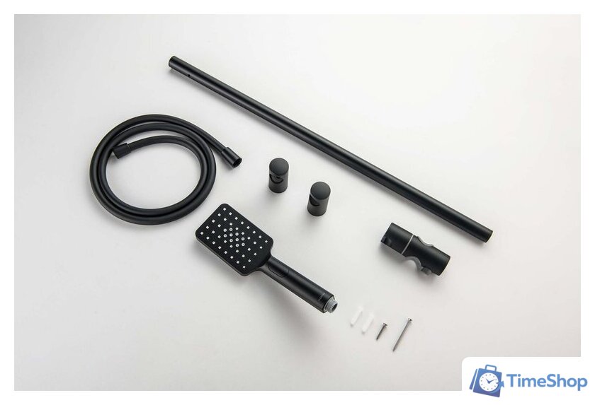 Душевой гарнитур  Aquatek Лира AQ2018MB (черный матовый) - Изображение №5 — Интернет-магазин Time-Shop