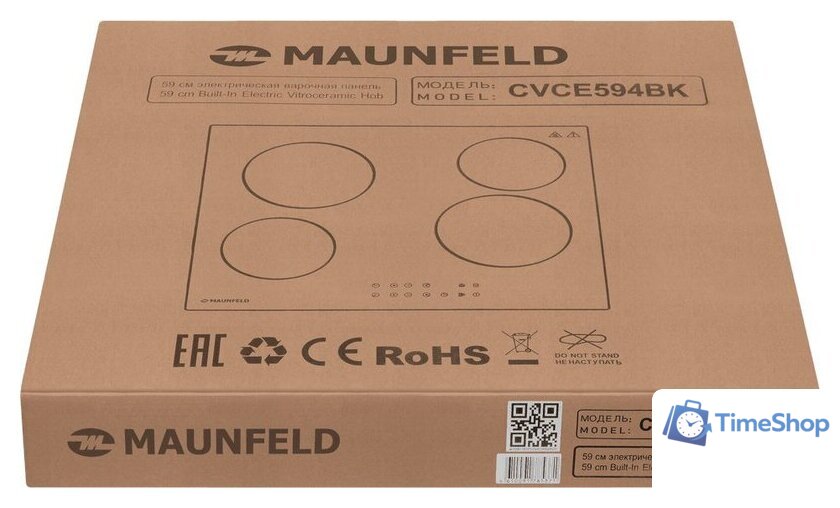 Варочная панель MAUNFELD CVCE594BK - Изображение №11 — Интернет-магазин Time-Shop