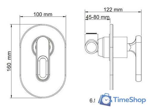 Смеситель Wasserkraft Kammel 1851 - Изображение №2 — Интернет-магазин Time-Shop