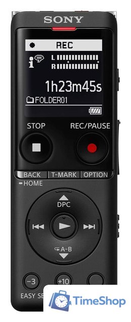 Диктофон Sony ICD-UX570F (черный) - Изображение №1 — Интернет-магазин Time-Shop