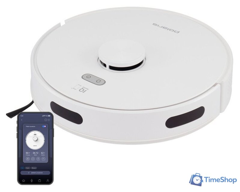 Робот-пылесос Polaris PVCR G2 6001 Wi-Fi IQ Home - Изображение №1 — Интернет-магазин Time-Shop