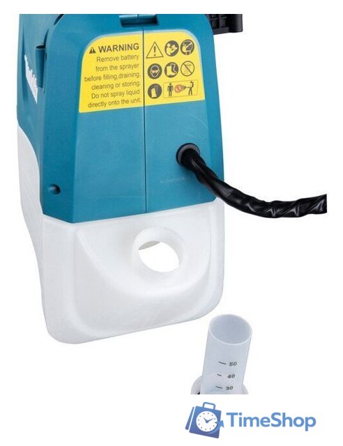 Аккумуляторный опрыскиватель Makita DUS054Z (без АКБ) - Изображение №13 — Интернет-магазин Time-Shop