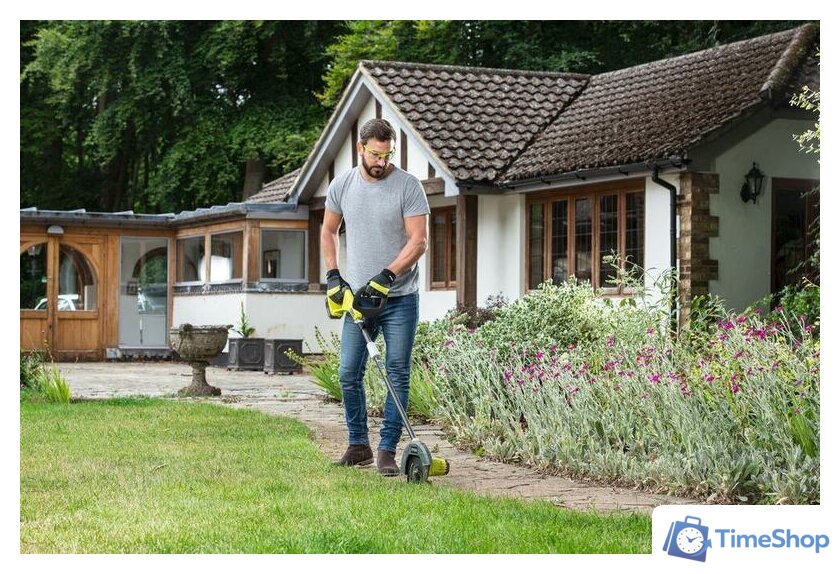 Триммер Ryobi Подрезчик кромок RY18EGA-0 (без АКБ) - Изображение №7 — Интернет-магазин Time-Shop