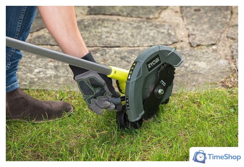 Триммер Ryobi Подрезчик кромок RY18EGA-0 (без АКБ) - Изображение №10 — Интернет-магазин Time-Shop