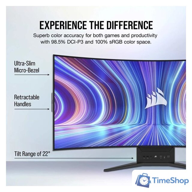 Игровой монитор Corsair Xeneon Flex 45WQHD240 - Изображение №16 — Интернет-магазин Time-Shop