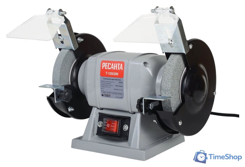 Заточный станок Ресанта Т-125/200 - Изображение №1 — Интернет-магазин Time-Shop
