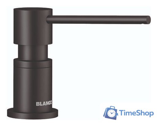 Дозатор для моющего средства Blanco Lato (черный матовый) - Изображение №1 — Интернет-магазин Time-Shop