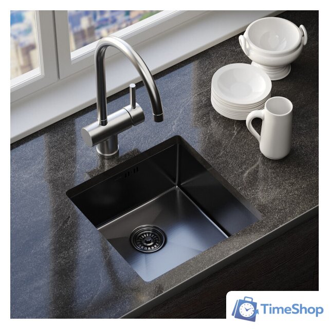 Кухонная мойка Mixline 547225 (сатин, 3 мм) - Изображение №2 — Интернет-магазин Time-Shop