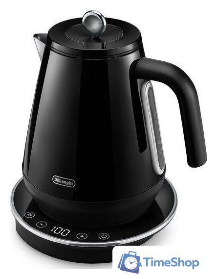 Электрический чайник DeLonghi KBY2011BK Eclettica SpecialTea - Изображение №1 — Интернет-магазин Time-Shop